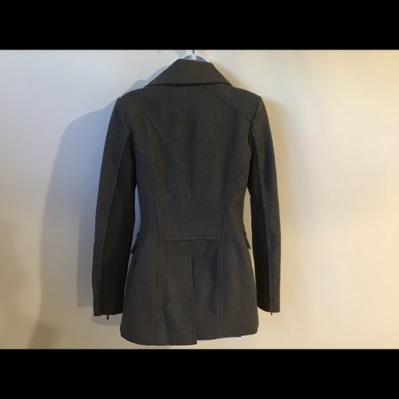 BCBG Grey Peacoat, size XS - Picture 2 of 7